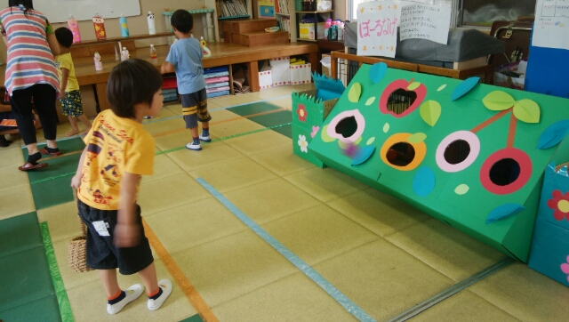 平成30年８月23日夏祭り うぐいす保育園の行事